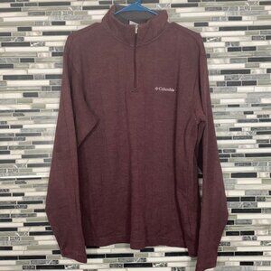 "COLUMBIA" SWEATER>> BURGUNDY
